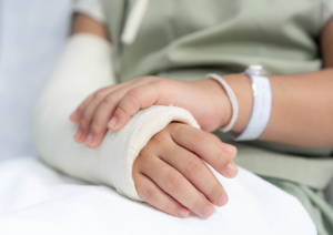 Child's minor injuries